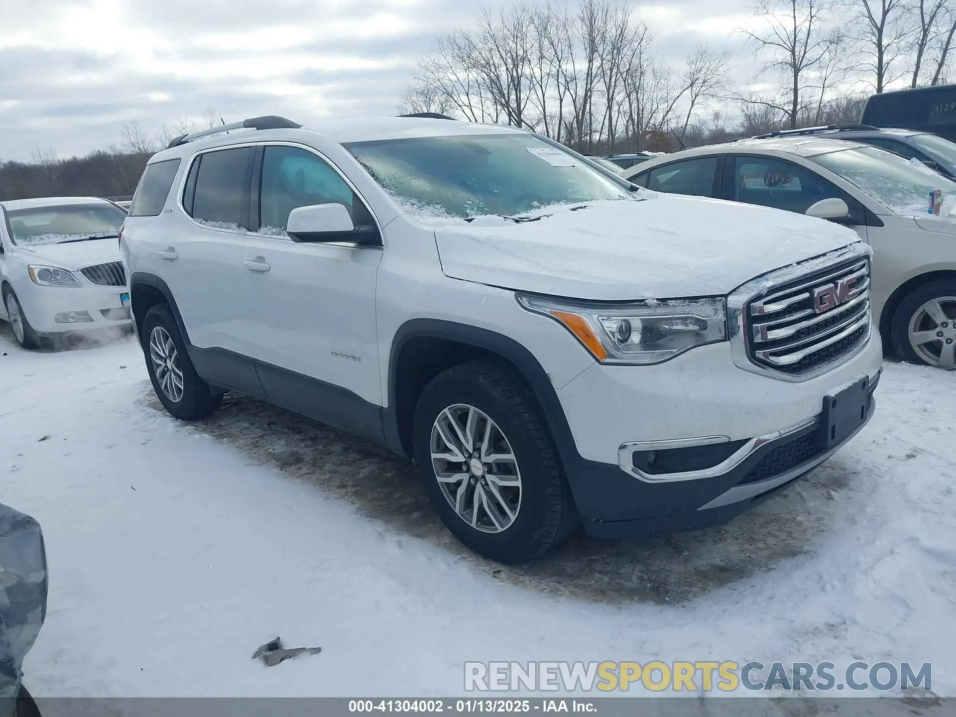 1 Photograph of a damaged car 1GKKNLLA2KZ148329 GMC ACADIA 2019