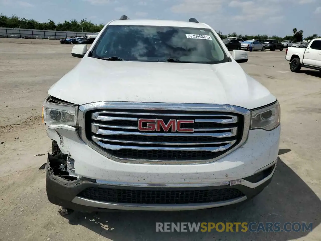 5 Photograph of a damaged car 1GKKNLLAXKZ120309 GMC ACADIA 2019