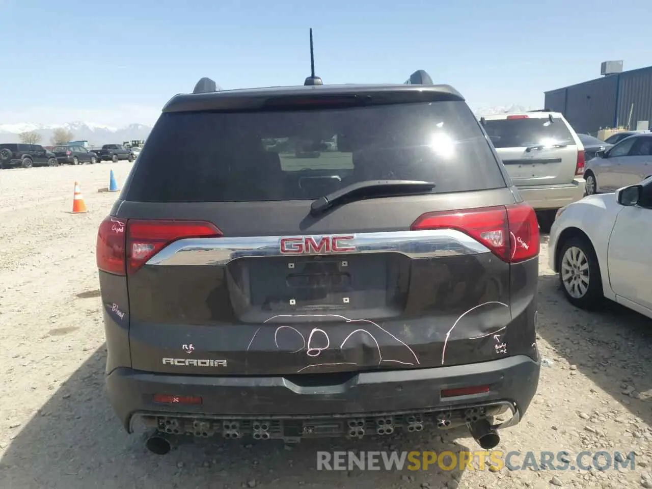 6 Фотография поврежденного автомобиля 1GKKNLLS2KZ288230 GMC ACADIA 2019