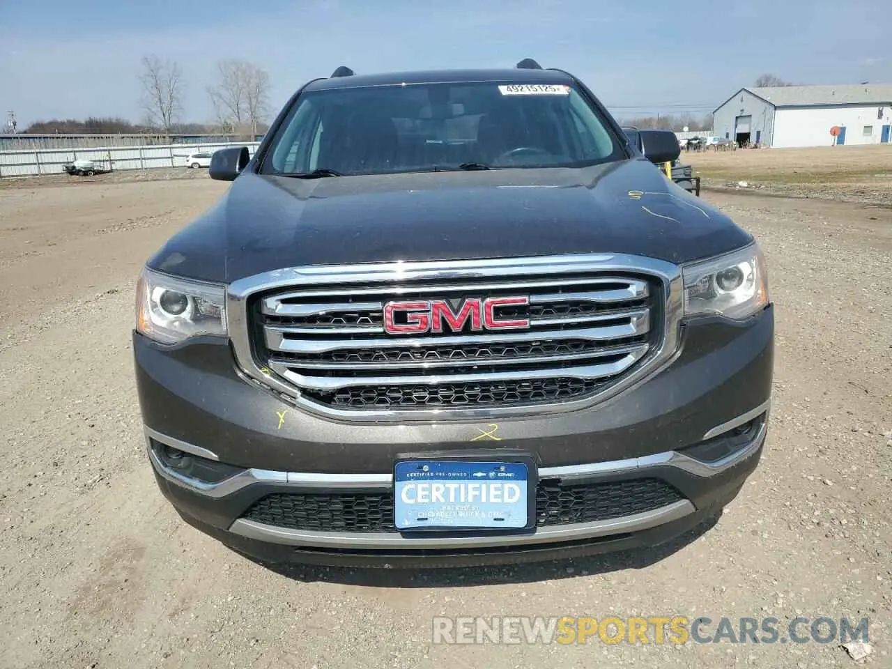 5 Photograph of a damaged car 1GKKNLLS4KZ255603 GMC ACADIA 2019