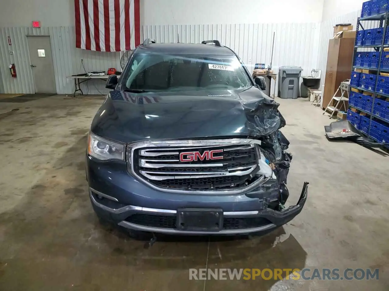 5 Фотография поврежденного автомобиля 1GKKNLLS8KZ226282 GMC ACADIA 2019