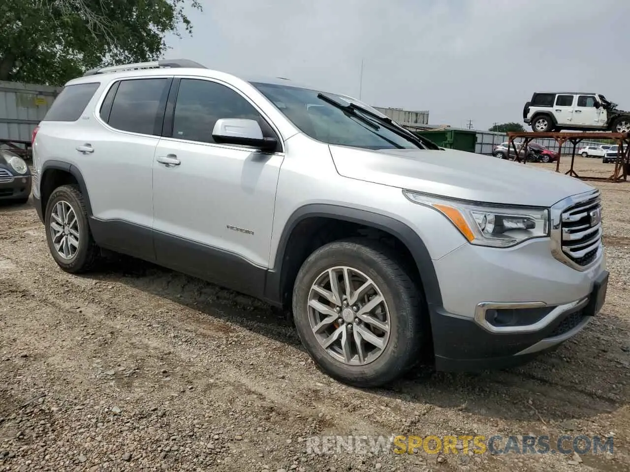 4 Фотография поврежденного автомобиля 1GKKNLLS9KZ208468 GMC ACADIA 2019