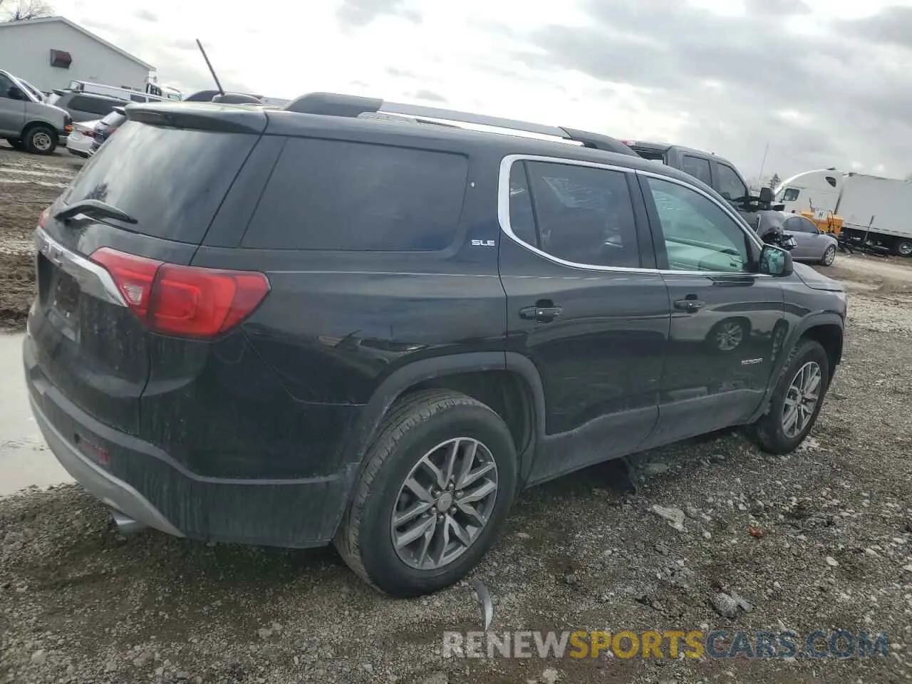 3 Фотография поврежденного автомобиля 1GKKNLLSXKZ218488 GMC ACADIA 2019