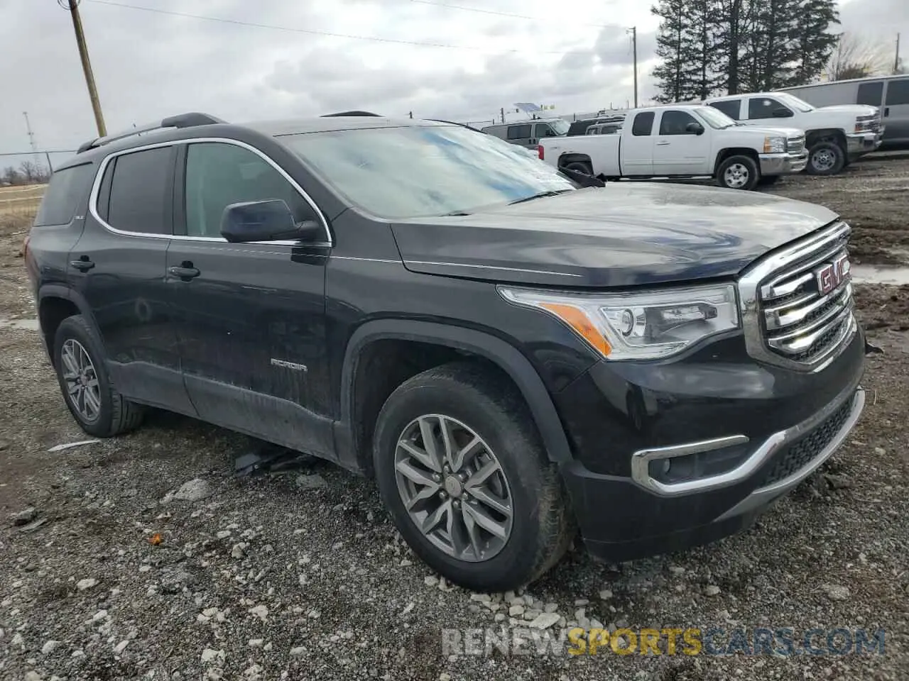 4 Фотография поврежденного автомобиля 1GKKNLLSXKZ218488 GMC ACADIA 2019