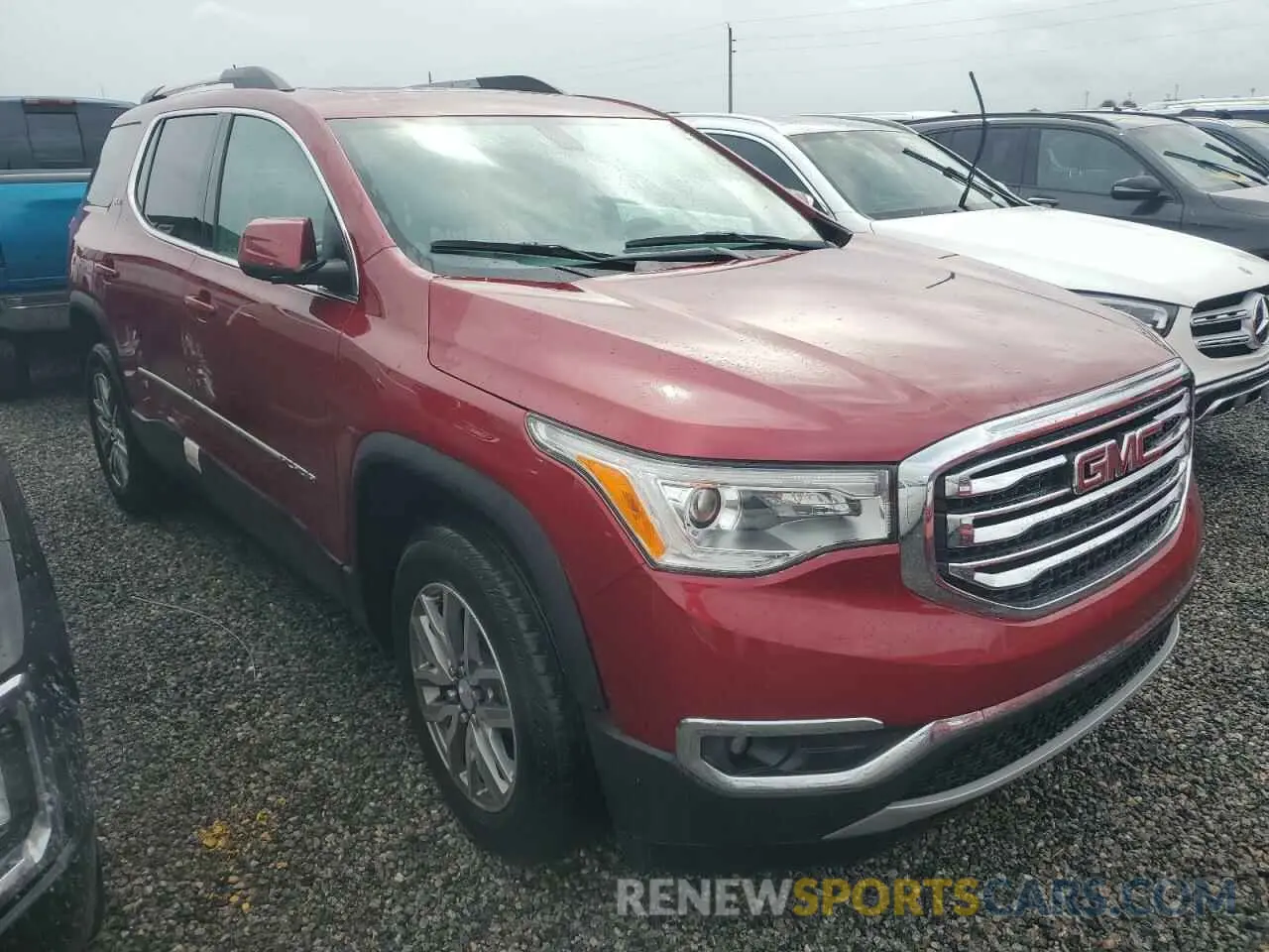 4 Photograph of a damaged car 1GKKNLLSXKZ236621 GMC ACADIA 2019