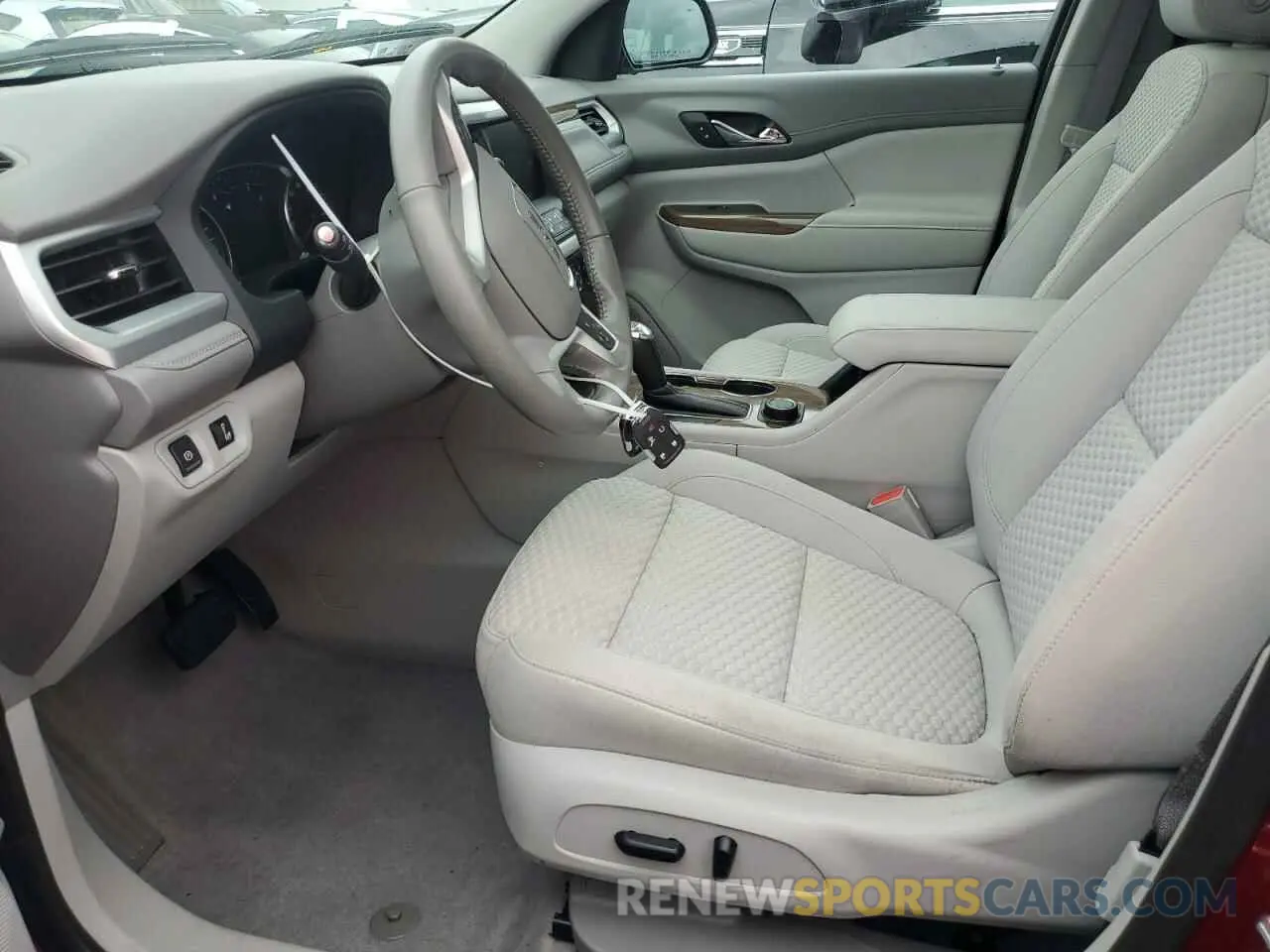 7 Photograph of a damaged car 1GKKNLLSXKZ236621 GMC ACADIA 2019