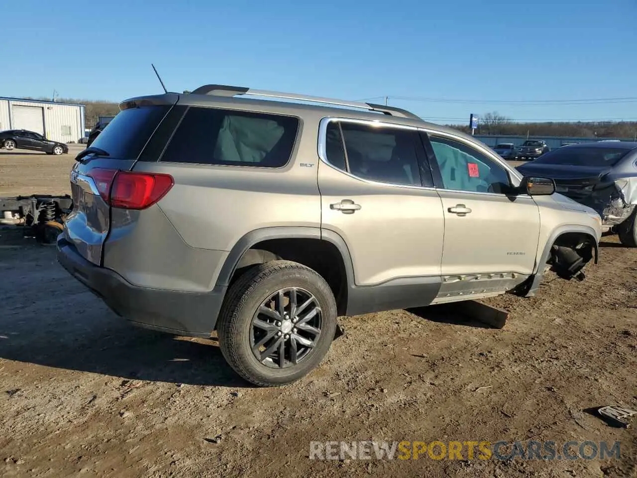 3 Photograph of a damaged car 1GKKNMLA3KZ119802 GMC ACADIA 2019