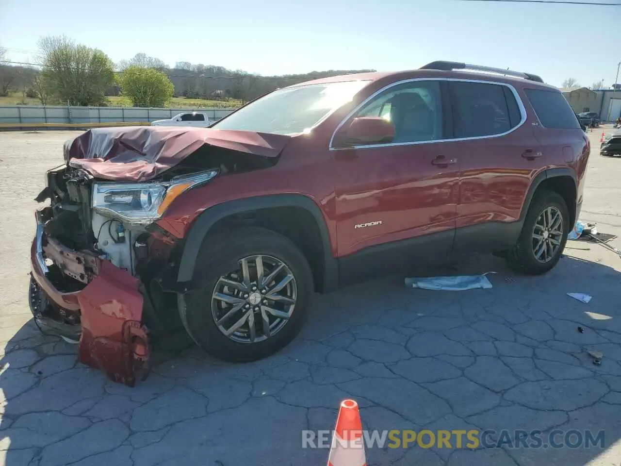 1 Фотография поврежденного автомобиля 1GKKNMLA7KZ299298 GMC ACADIA 2019