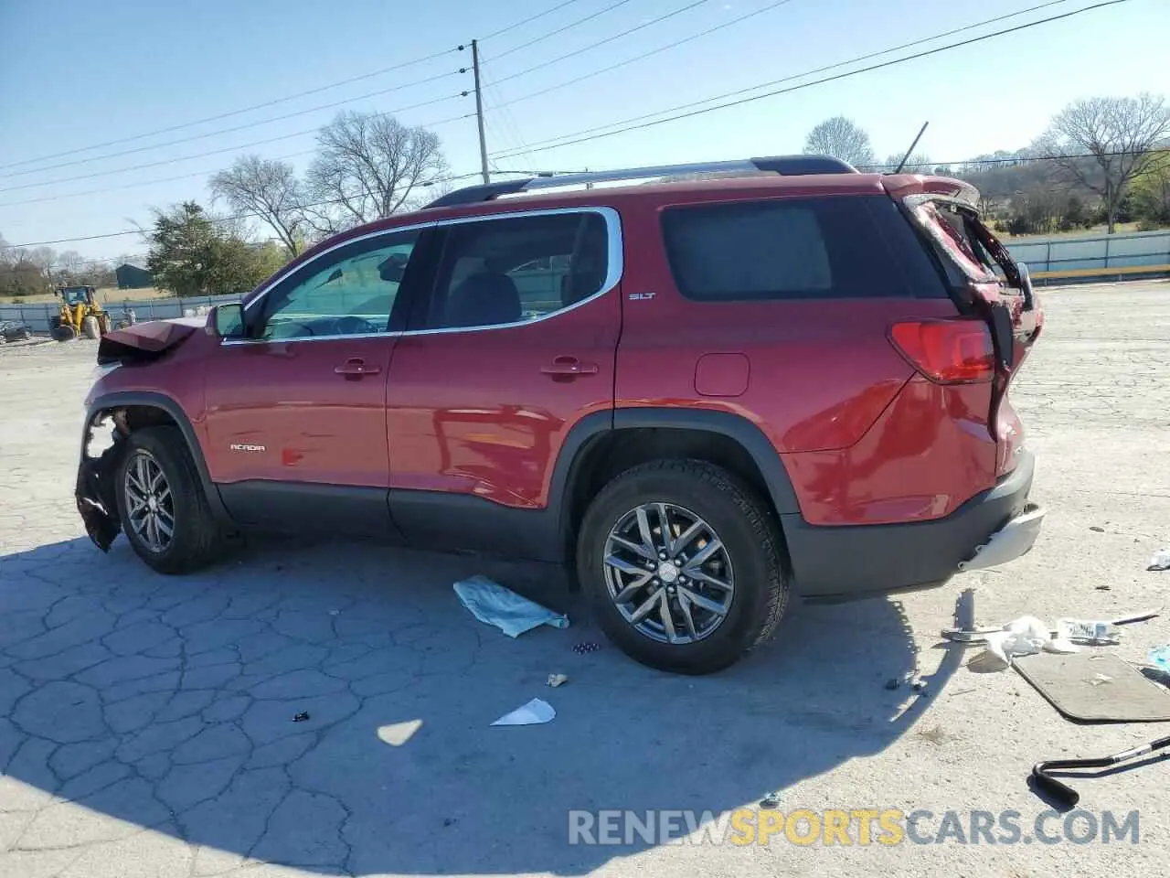 2 Фотография поврежденного автомобиля 1GKKNMLA7KZ299298 GMC ACADIA 2019