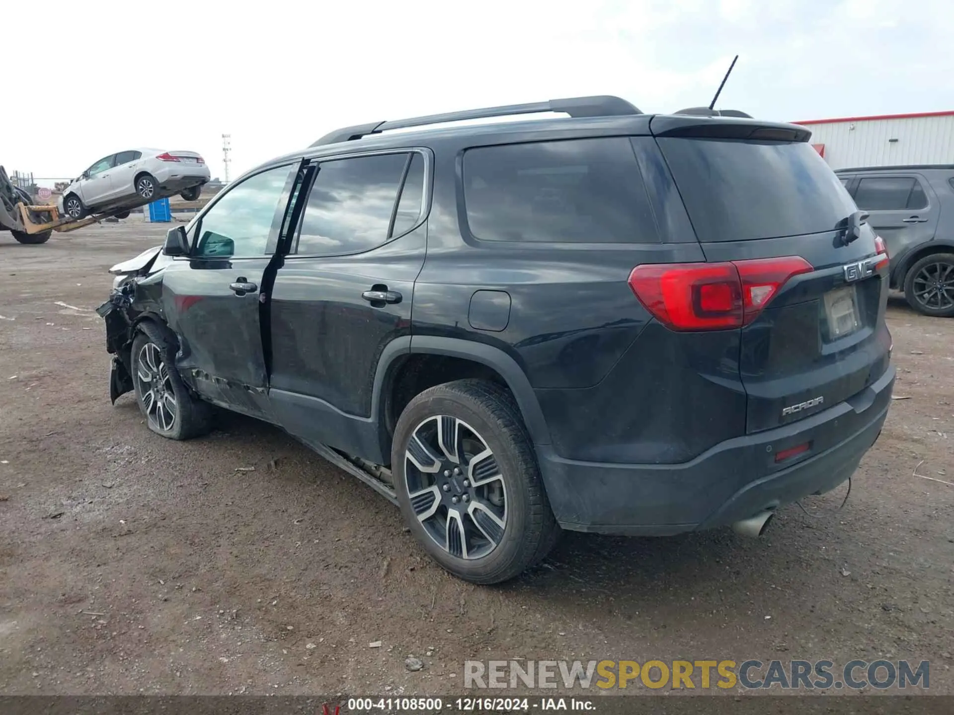 3 Photograph of a damaged car 1GKKNMLS0KZ163345 GMC ACADIA 2019