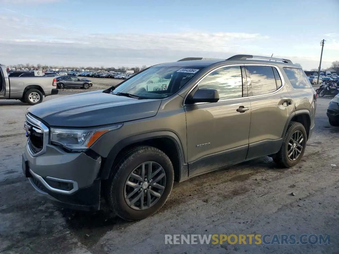 1 Photograph of a damaged car 1GKKNMLS1KZ120052 GMC ACADIA 2019