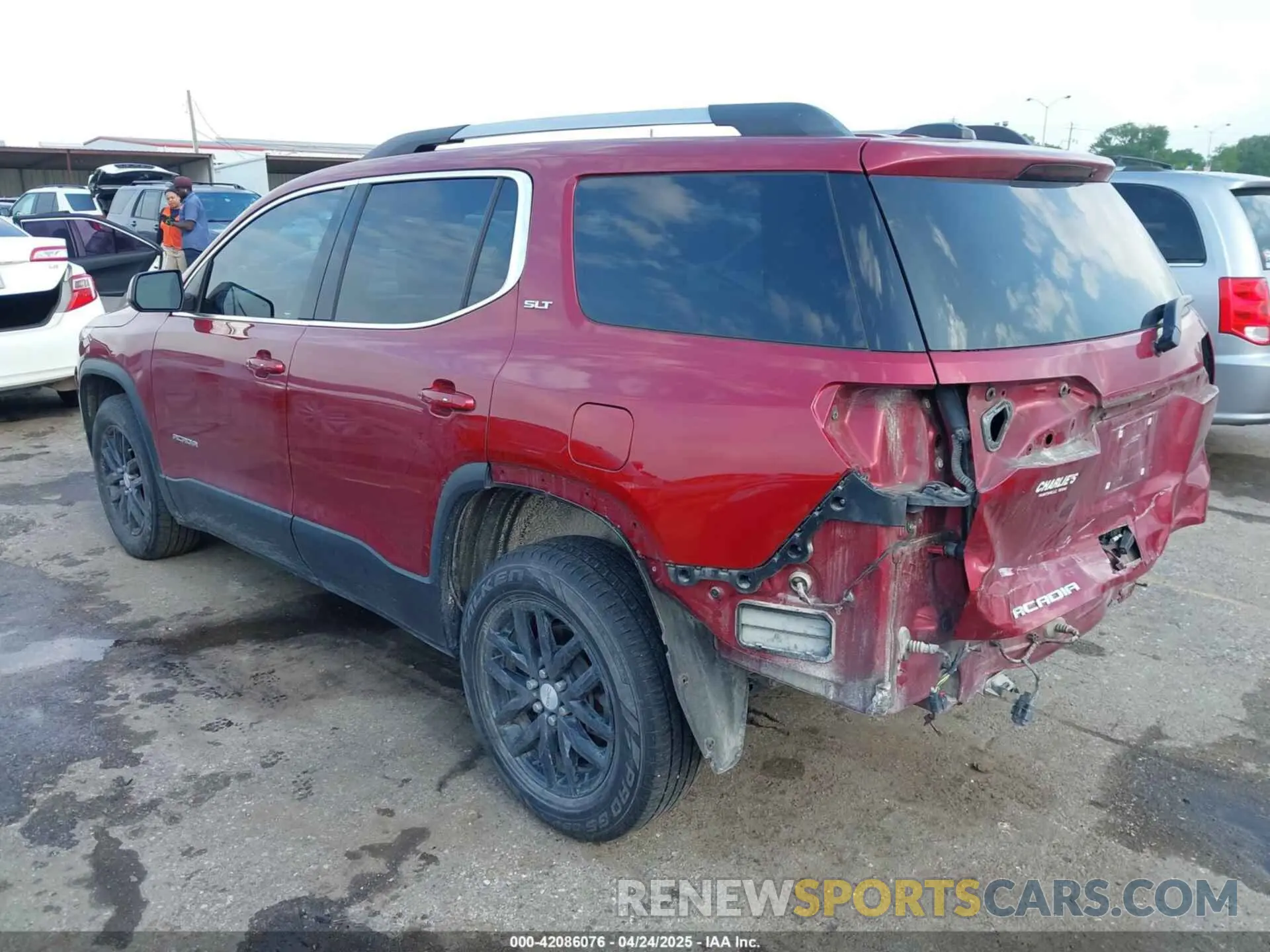 3 Фотография поврежденного автомобиля 1GKKNMLS3KZ130971 GMC ACADIA 2019