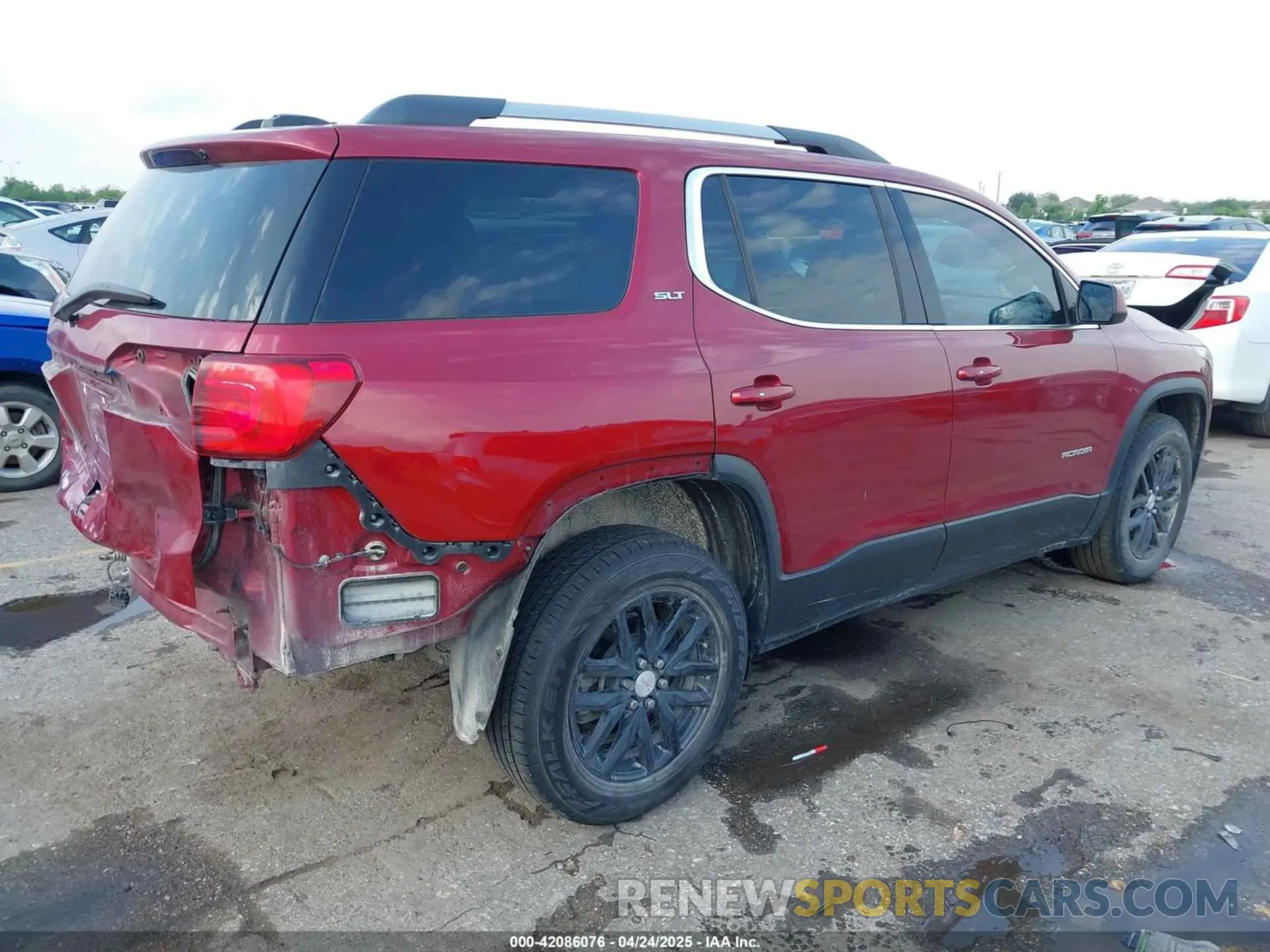 4 Фотография поврежденного автомобиля 1GKKNMLS3KZ130971 GMC ACADIA 2019