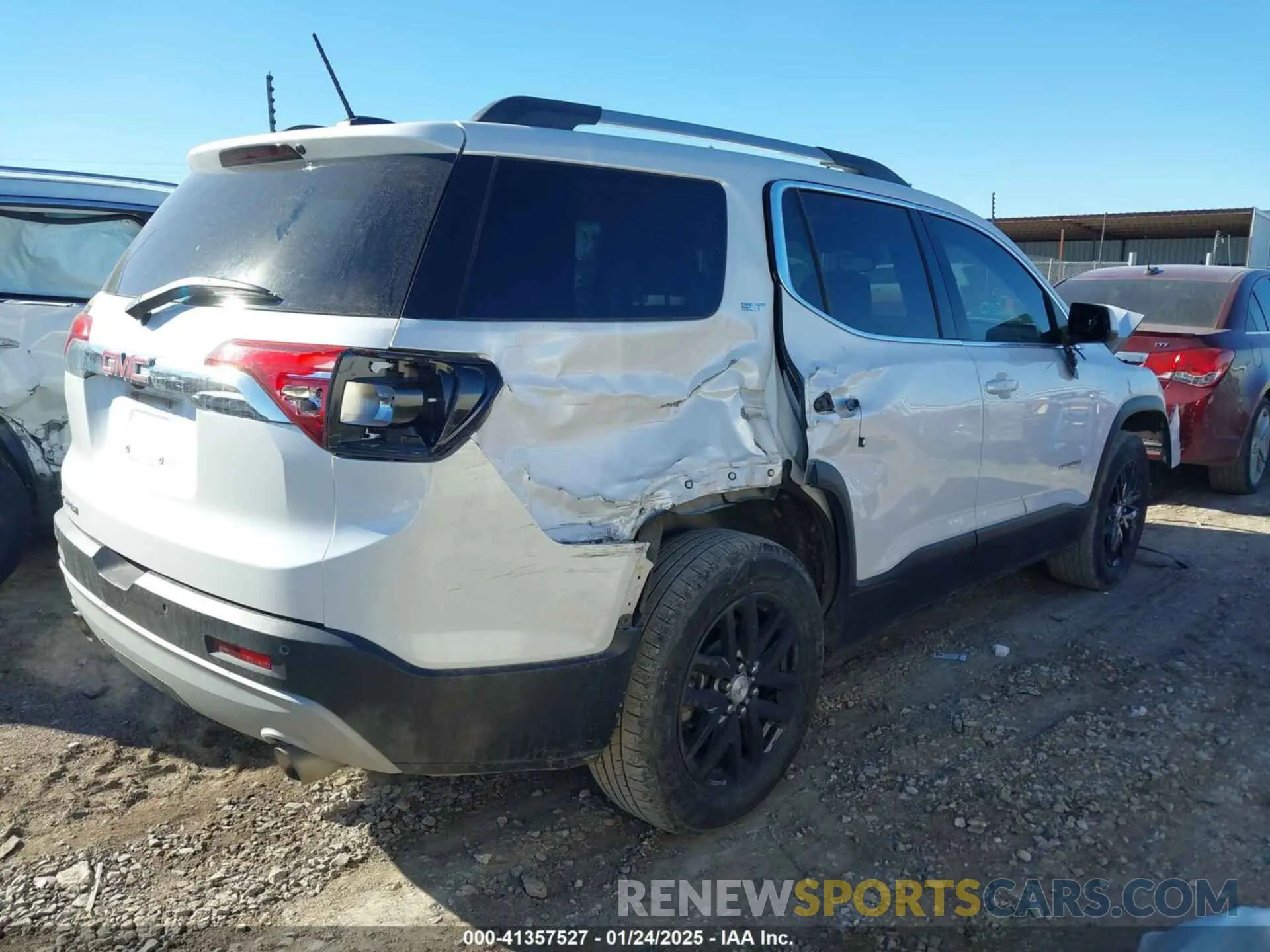 4 Фотография поврежденного автомобиля 1GKKNMLS3KZ153327 GMC ACADIA 2019