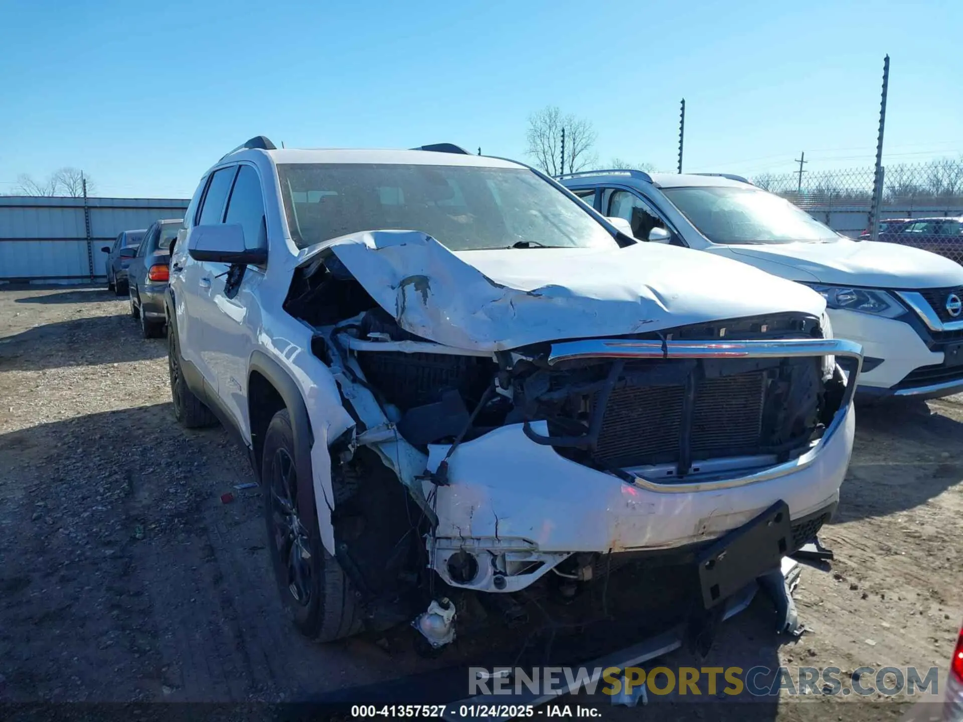 6 Фотография поврежденного автомобиля 1GKKNMLS3KZ153327 GMC ACADIA 2019