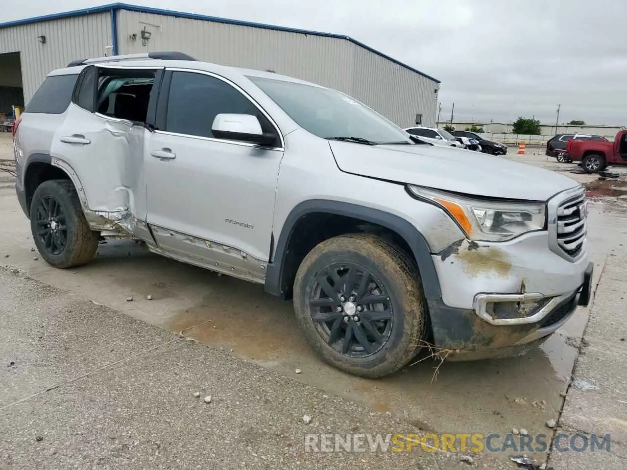 4 Фотография поврежденного автомобиля 1GKKNMLS5KZ107014 GMC ACADIA 2019