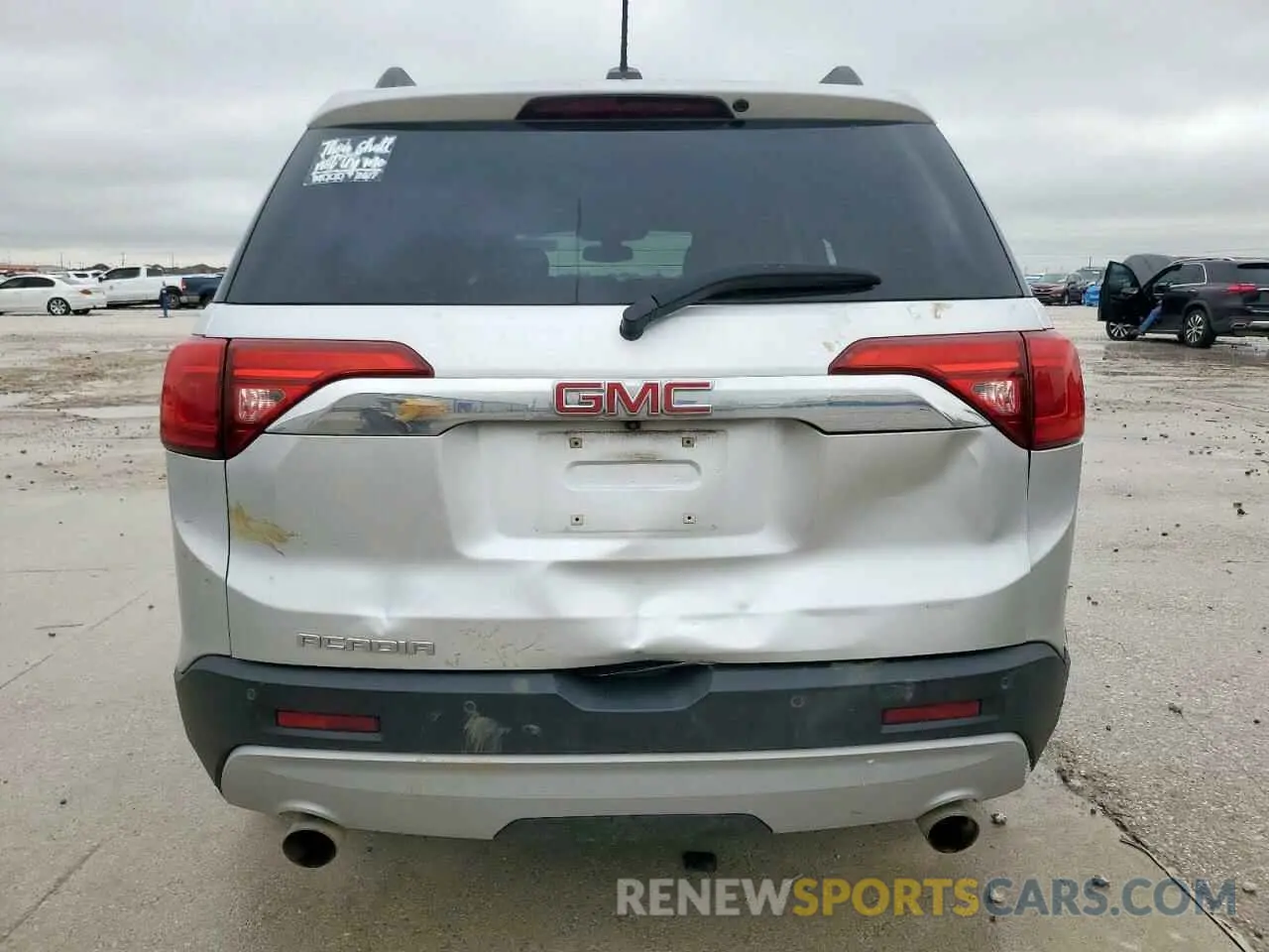 6 Фотография поврежденного автомобиля 1GKKNMLS5KZ107014 GMC ACADIA 2019