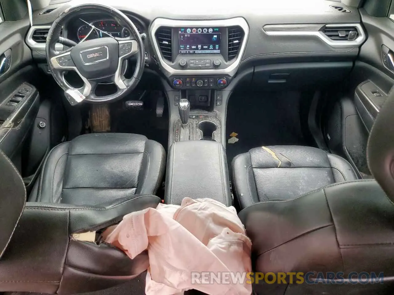 8 Фотография поврежденного автомобиля 1GKKNMLS5KZ107014 GMC ACADIA 2019