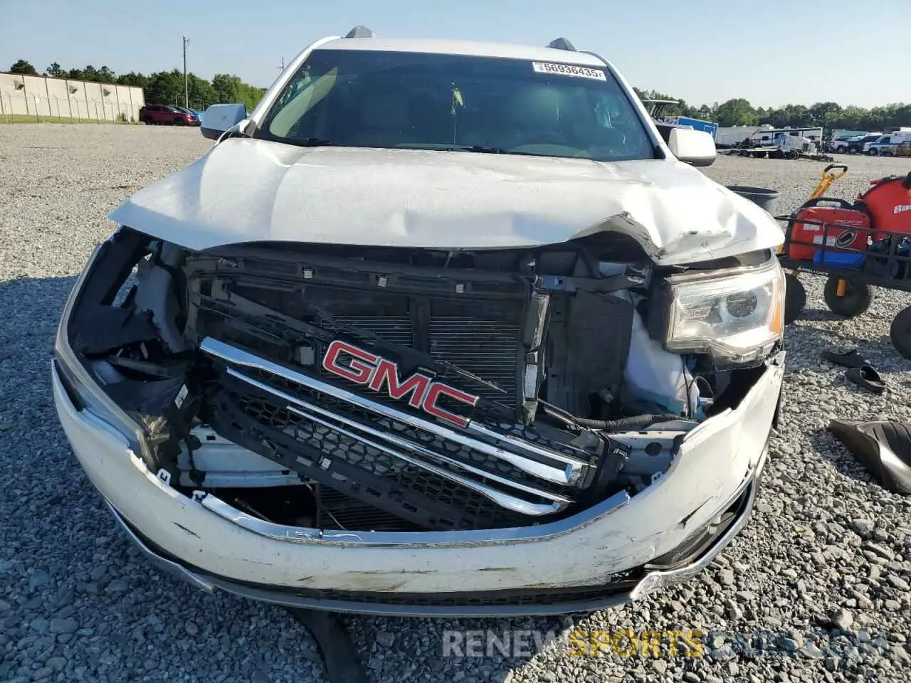 5 Photograph of a damaged car 1GKKNMLS5KZ185177 GMC ACADIA 2019