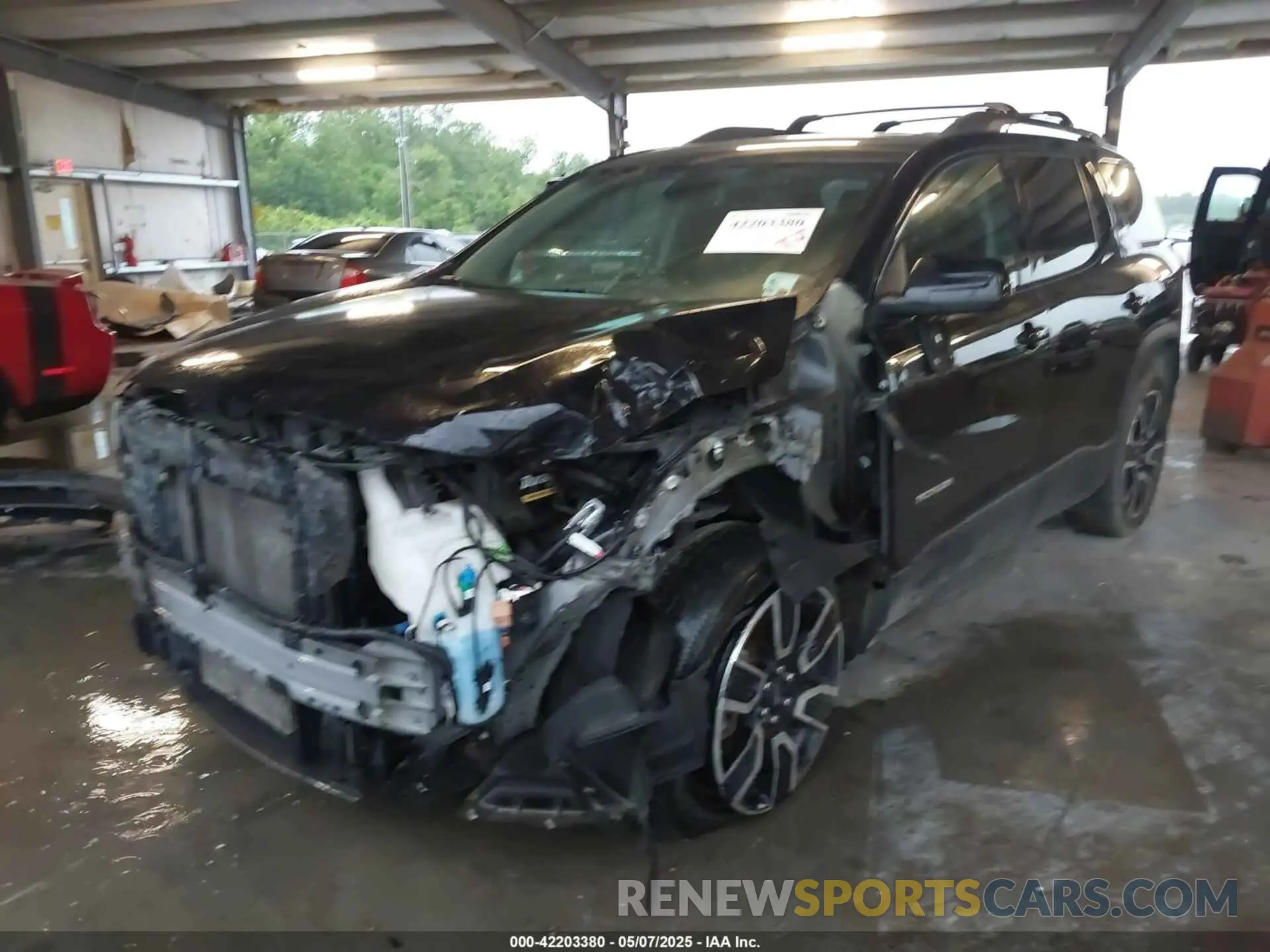 2 Фотография поврежденного автомобиля 1GKKNMLS6KZ287409 GMC ACADIA 2019