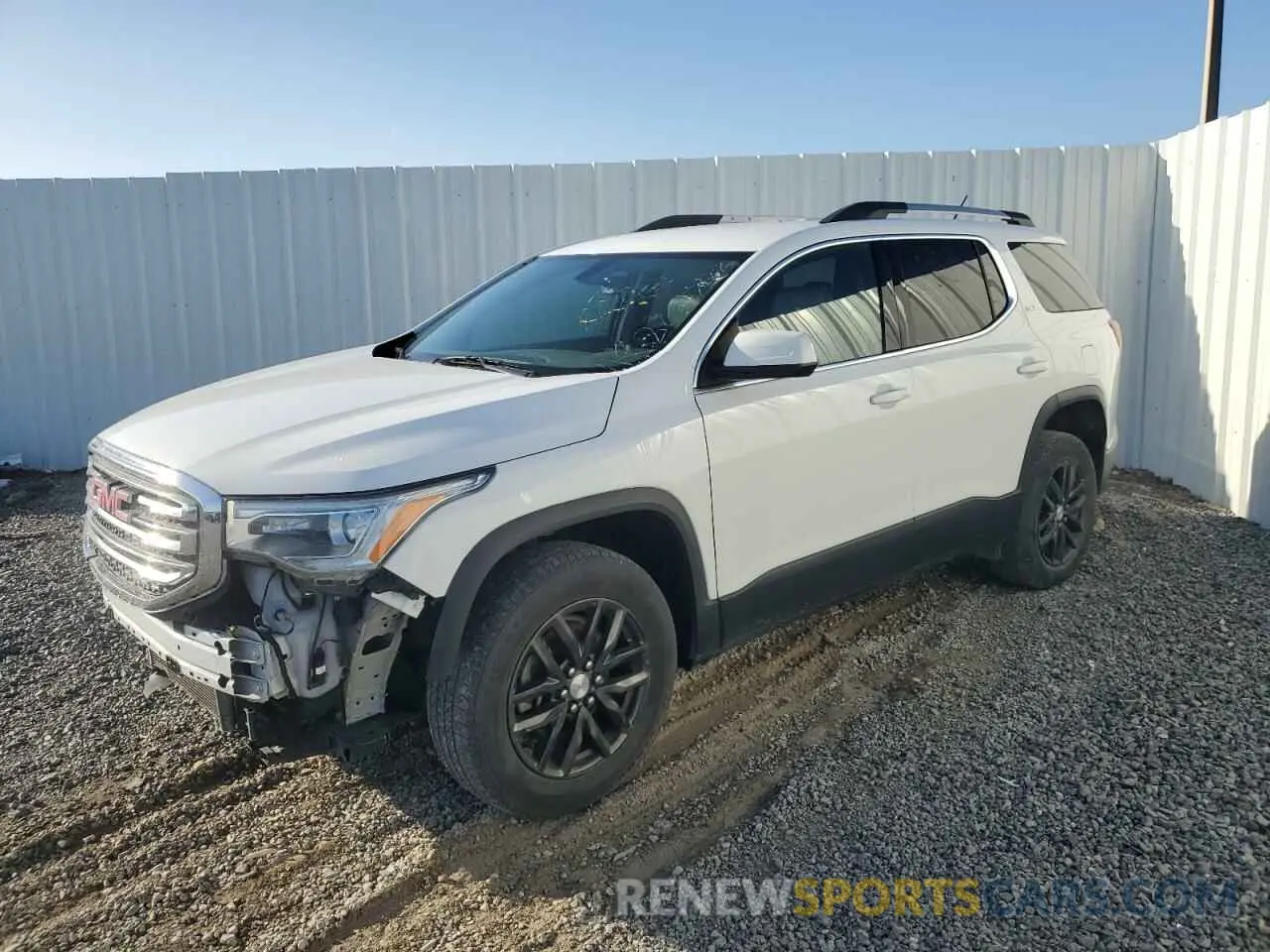 1 Photograph of a damaged car 1GKKNMLS7KZ268786 GMC ACADIA 2019