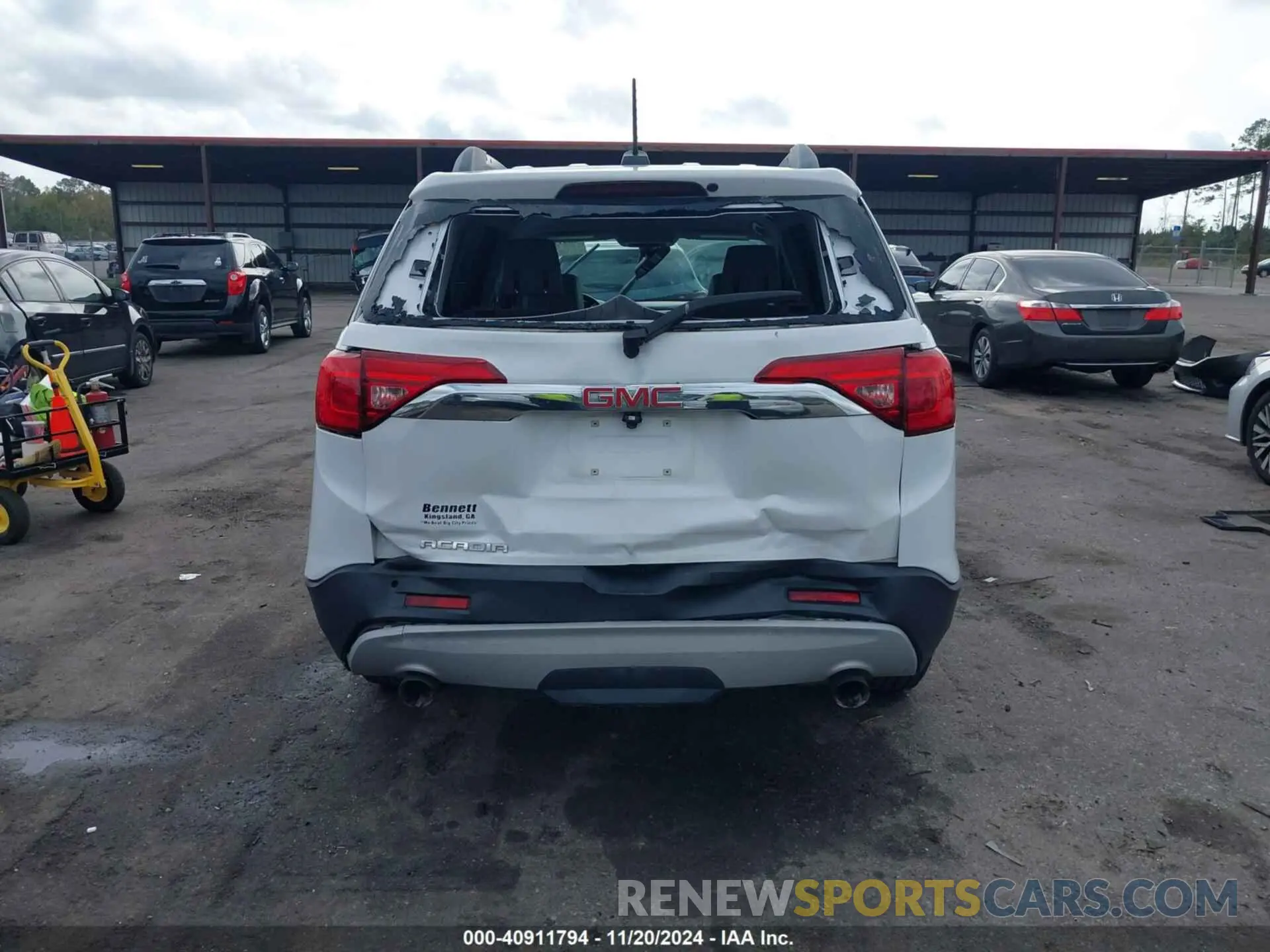 15 Фотография поврежденного автомобиля 1GKKNMLS9KZ157849 GMC ACADIA 2019