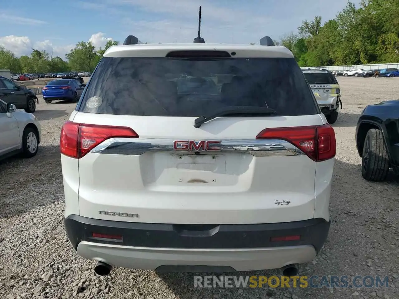 6 Фотография поврежденного автомобиля 1GKKNMLS9KZ164235 GMC ACADIA 2019
