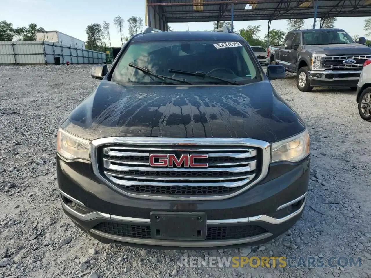 5 Photograph of a damaged car 1GKKNMLS9KZ268997 GMC ACADIA 2019