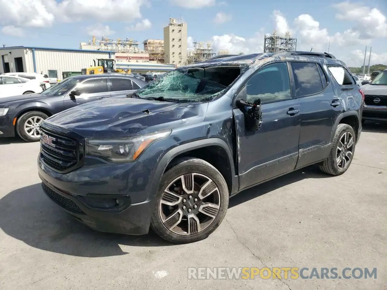 1 Фотография поврежденного автомобиля 1GKKNMLS9KZ285878 GMC ACADIA 2019