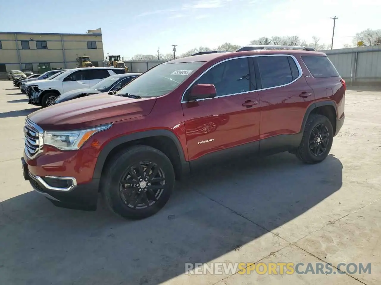 1 Фотография поврежденного автомобиля 1GKKNMLSXKZ240710 GMC ACADIA 2019