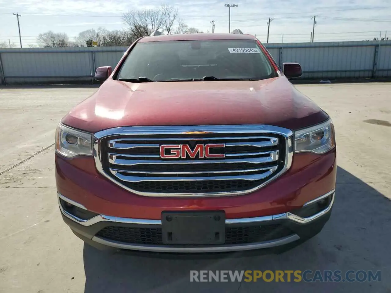 5 Фотография поврежденного автомобиля 1GKKNMLSXKZ240710 GMC ACADIA 2019