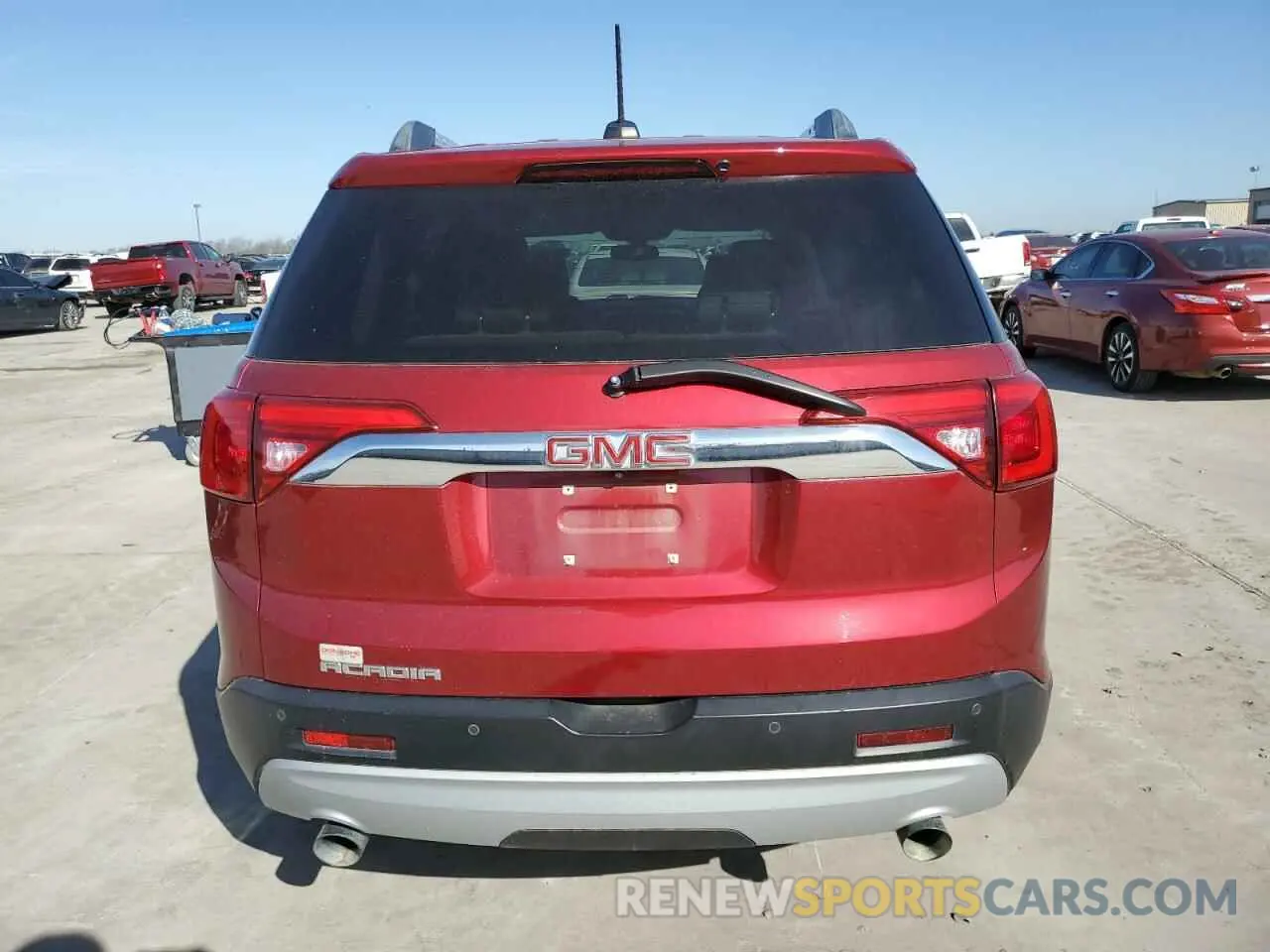 6 Фотография поврежденного автомобиля 1GKKNMLSXKZ240710 GMC ACADIA 2019