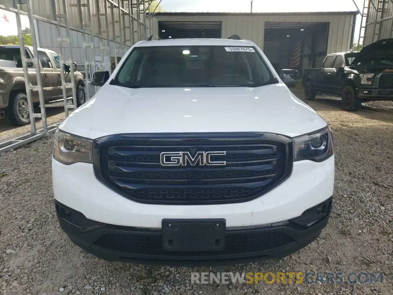 5 Фотография поврежденного автомобиля 1GKKNMLSXKZ293309 GMC ACADIA 2019