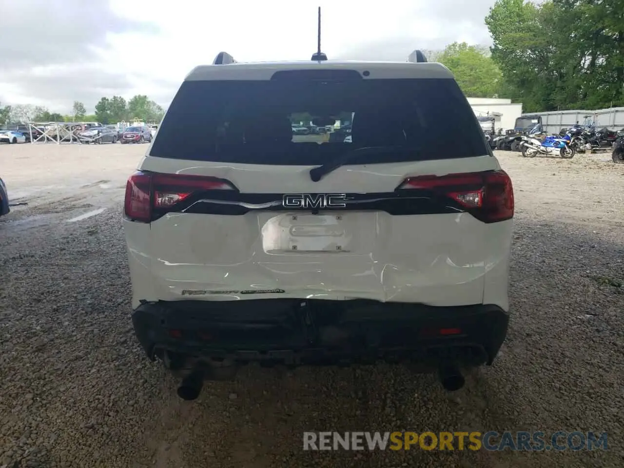 6 Фотография поврежденного автомобиля 1GKKNMLSXKZ293309 GMC ACADIA 2019
