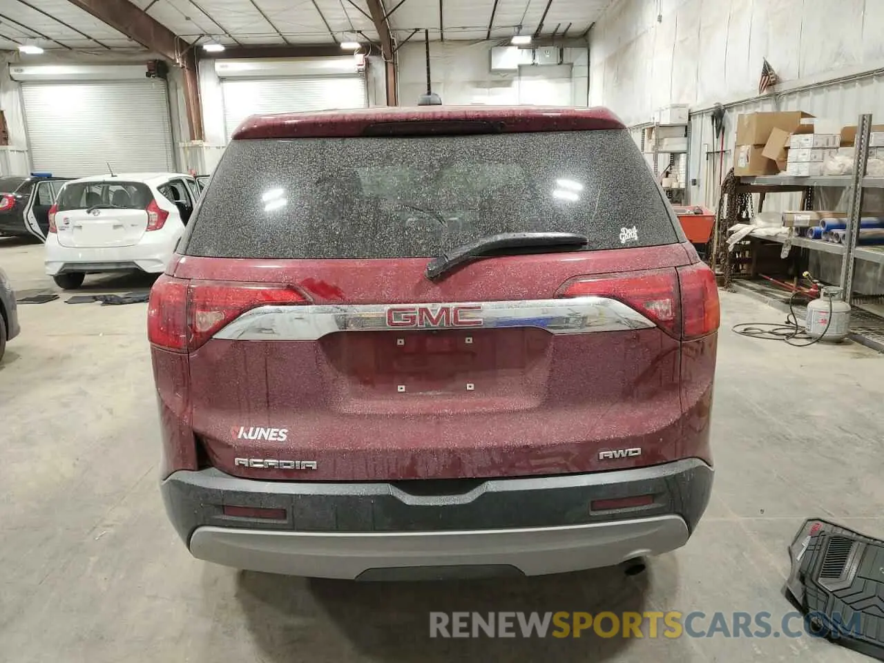 6 Photograph of a damaged car 1GKKNRLA9KZ211140 GMC ACADIA 2019