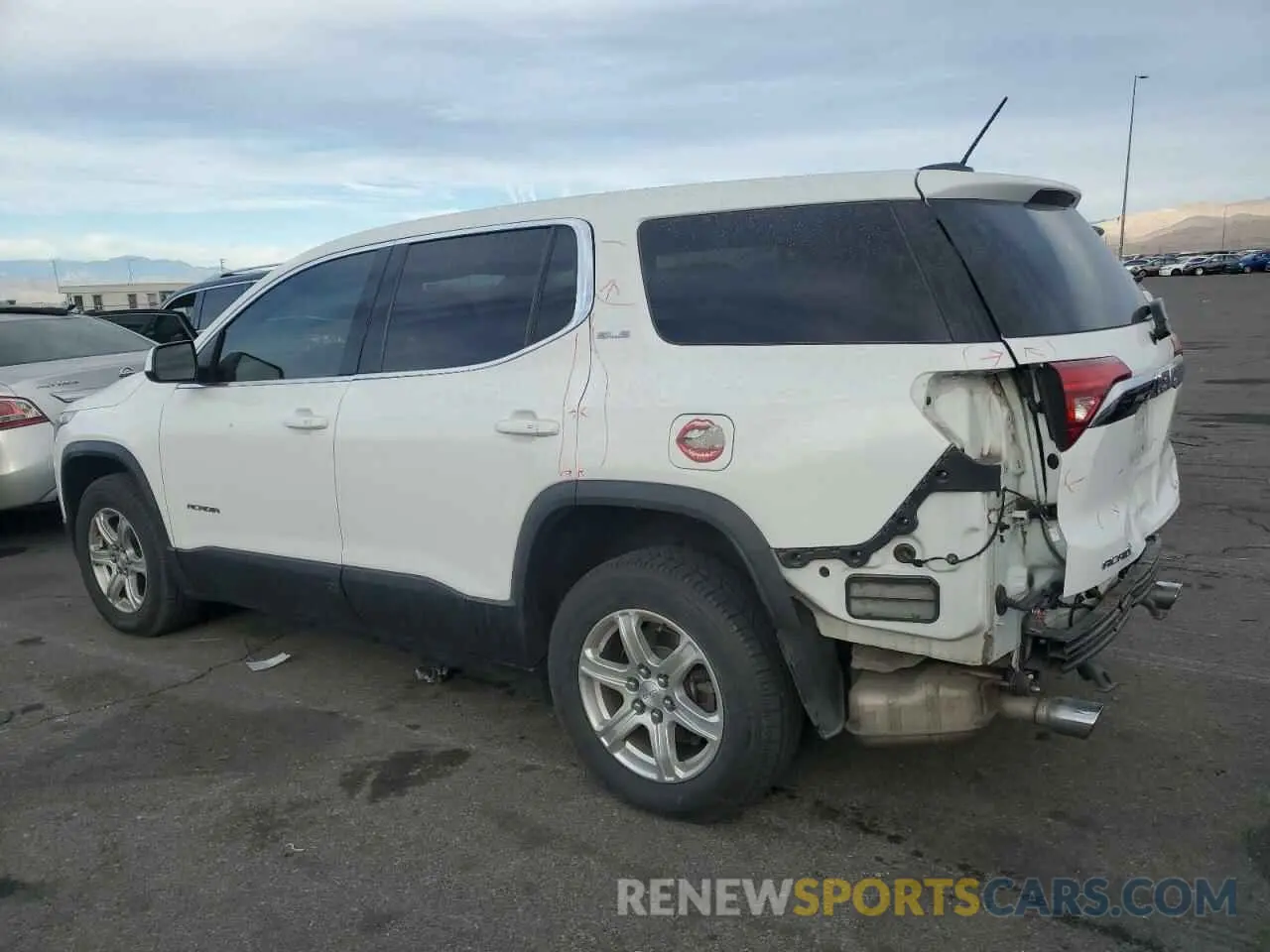 2 Фотография поврежденного автомобиля 1GKKNRLS0KZ193443 GMC ACADIA 2019