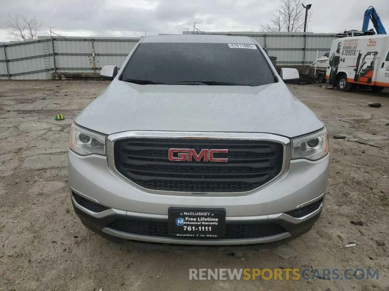 5 Фотография поврежденного автомобиля 1GKKNRLS4KZ143967 GMC ACADIA 2019