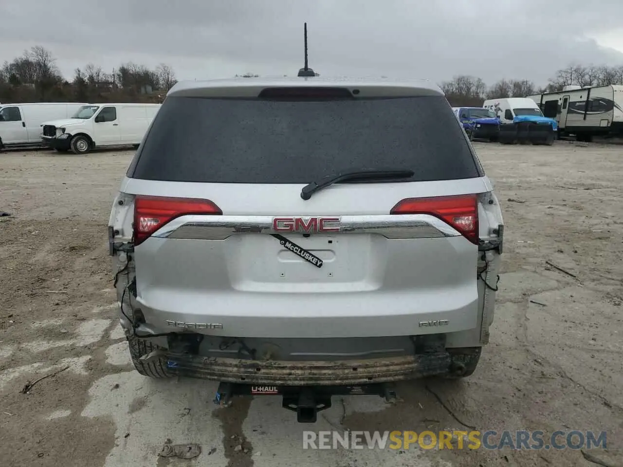 6 Фотография поврежденного автомобиля 1GKKNRLS4KZ143967 GMC ACADIA 2019