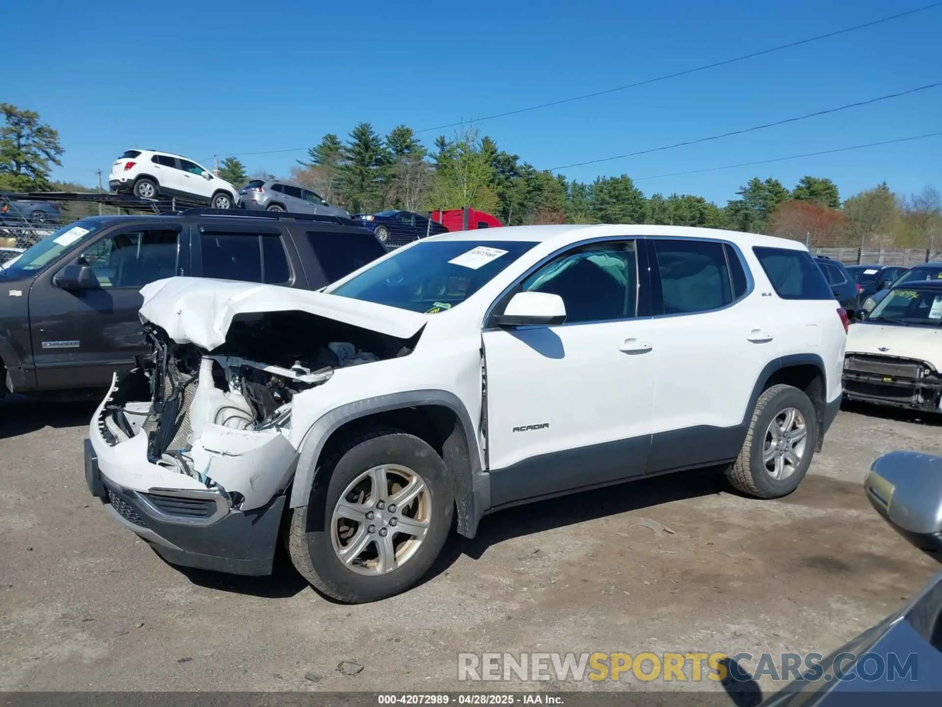 15 Фотография поврежденного автомобиля 1GKKNRLS8KZ122927 GMC ACADIA 2019