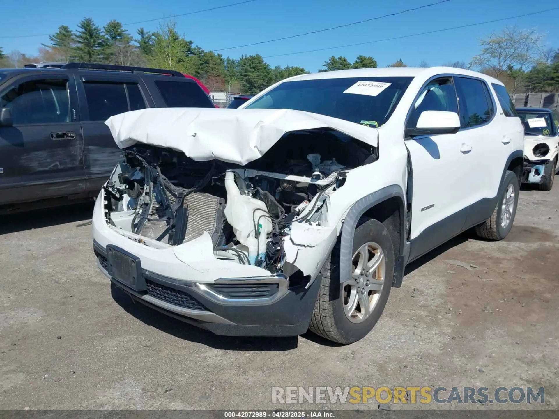 2 Фотография поврежденного автомобиля 1GKKNRLS8KZ122927 GMC ACADIA 2019