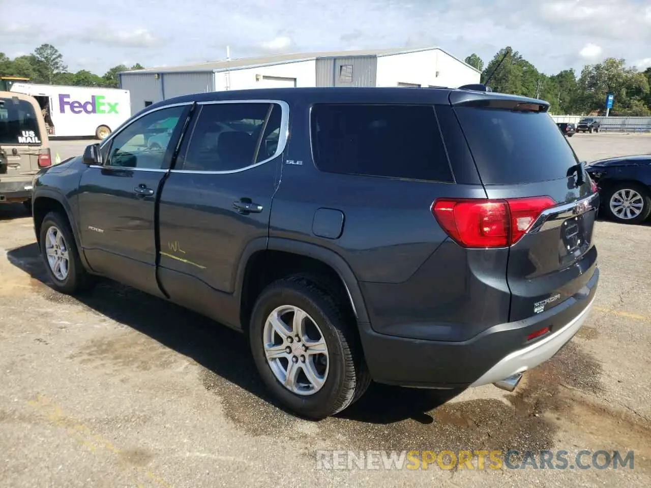 2 Фотография поврежденного автомобиля 1GKKNRLSXKZ225797 GMC ACADIA 2019