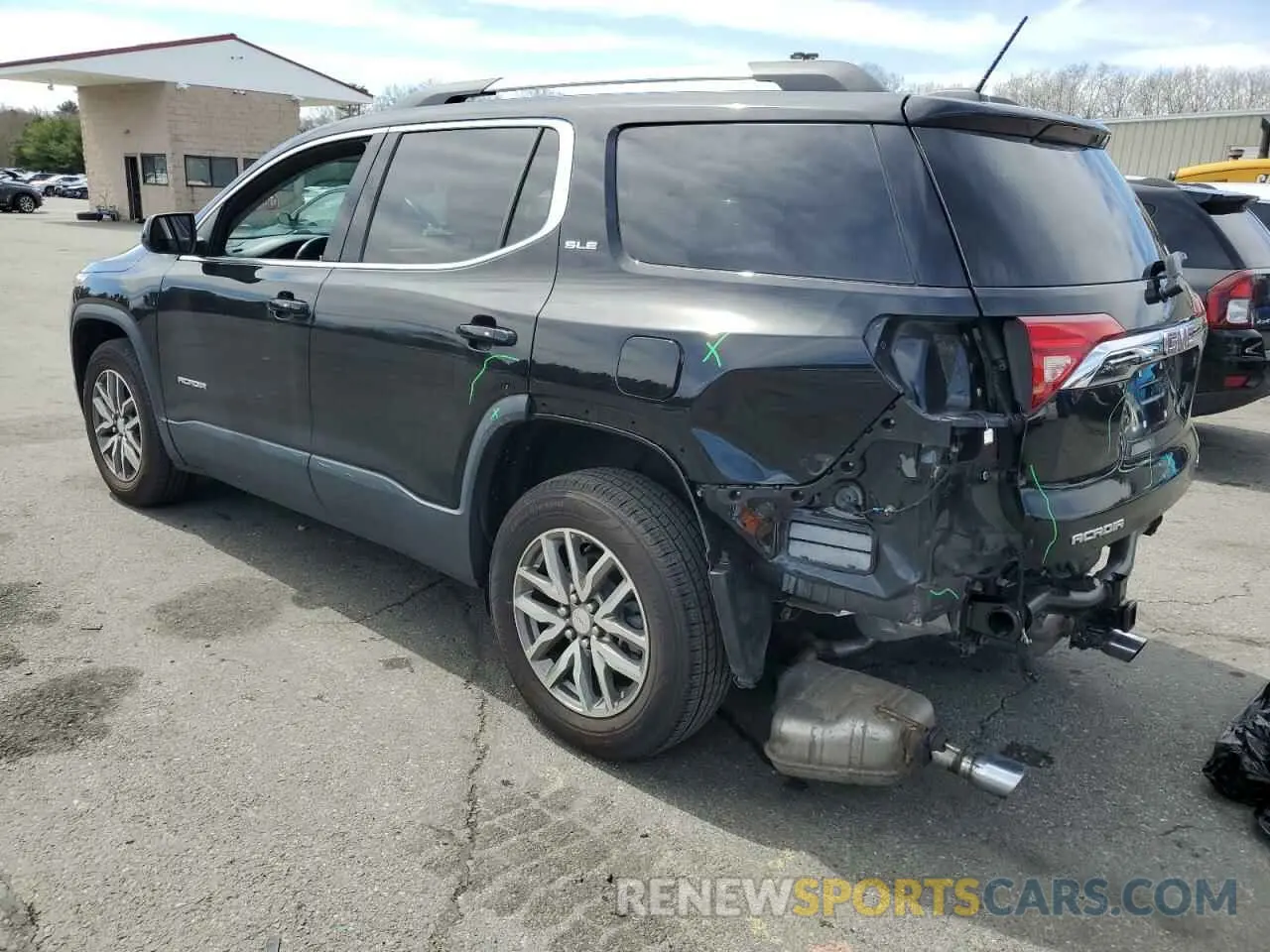 2 Фотография поврежденного автомобиля 1GKKNSLS0KZ240722 GMC ACADIA 2019