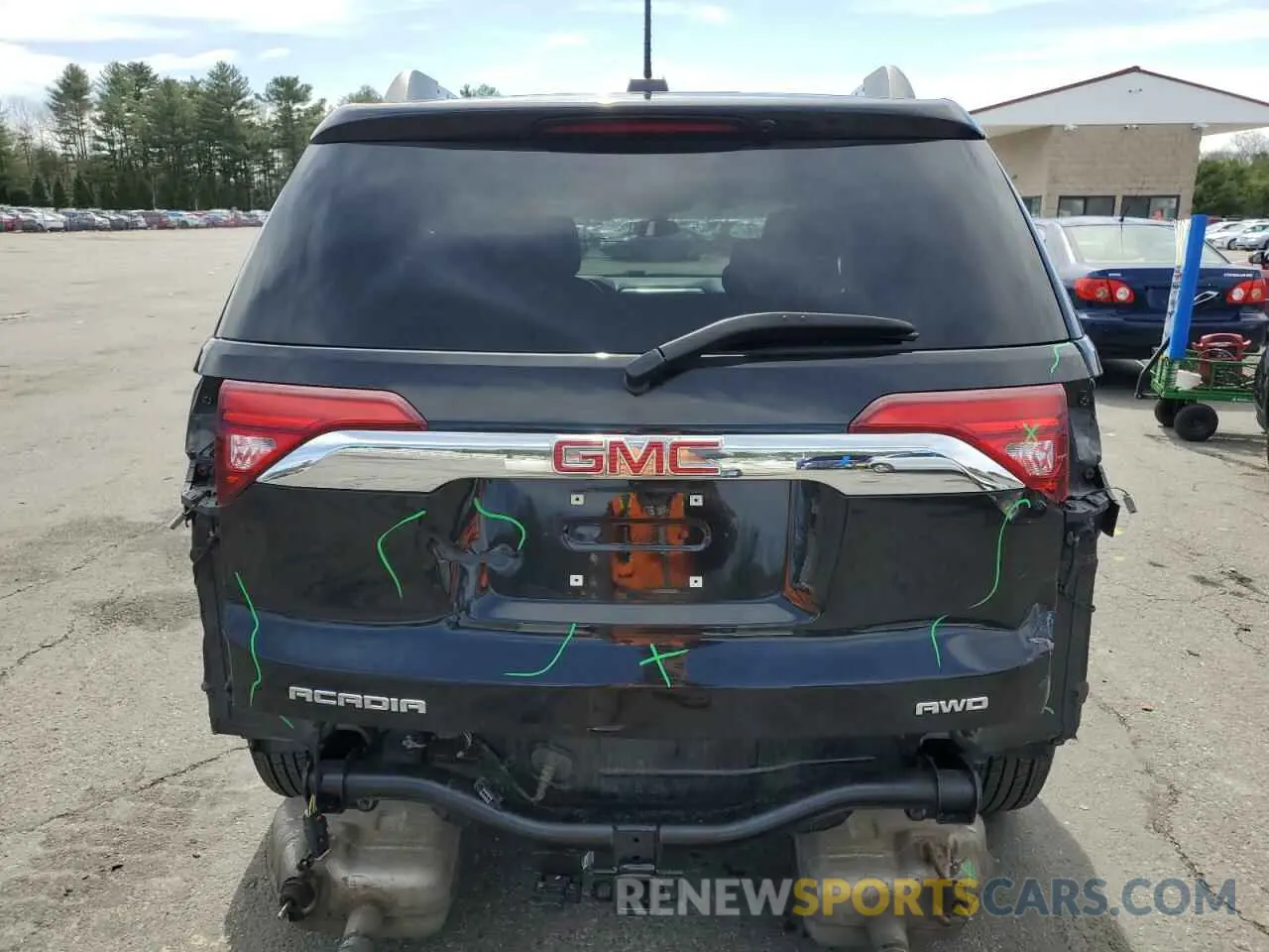 6 Фотография поврежденного автомобиля 1GKKNSLS0KZ240722 GMC ACADIA 2019