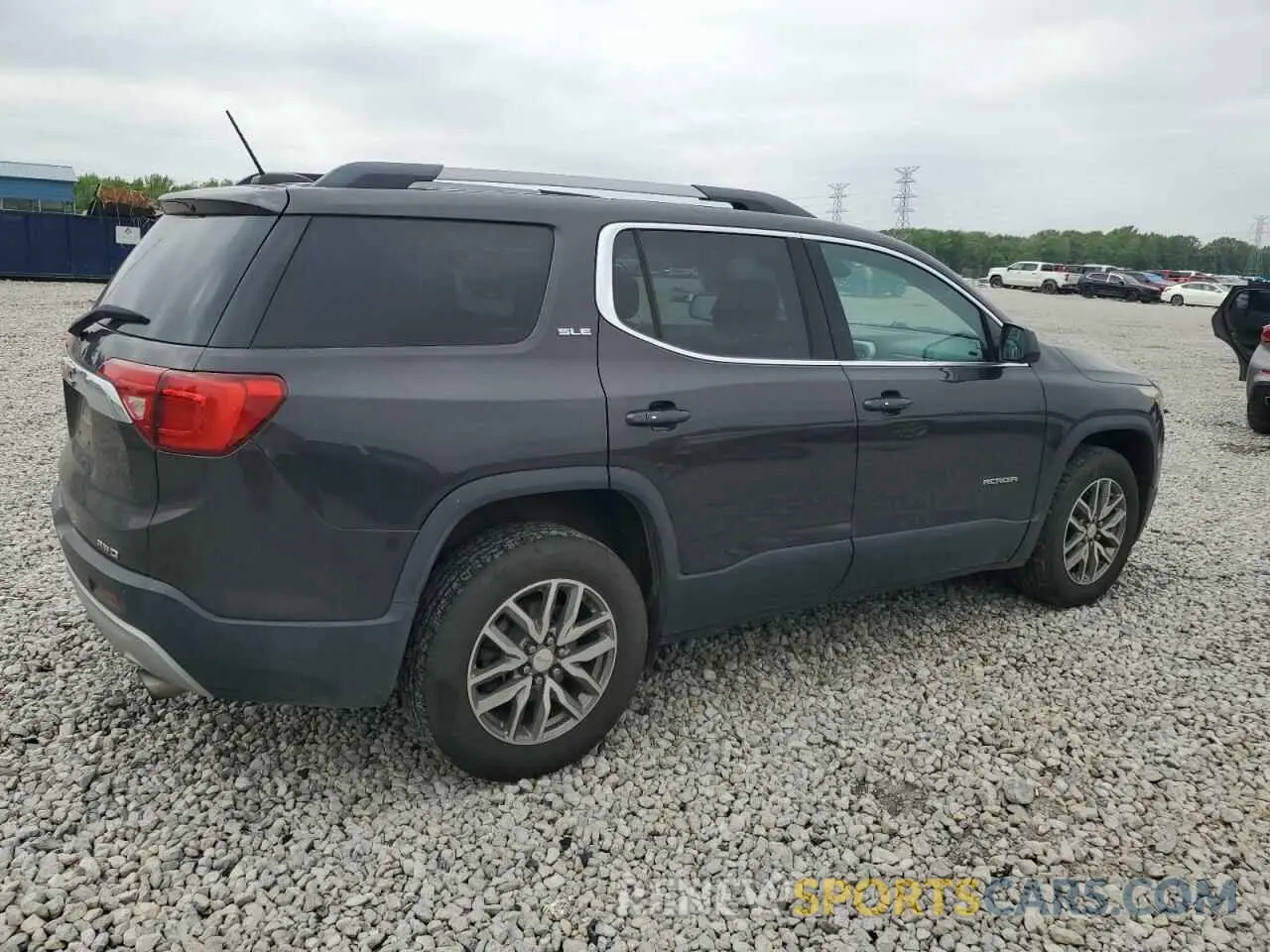 3 Photograph of a damaged car 1GKKNSLS6KZ131715 GMC ACADIA 2019