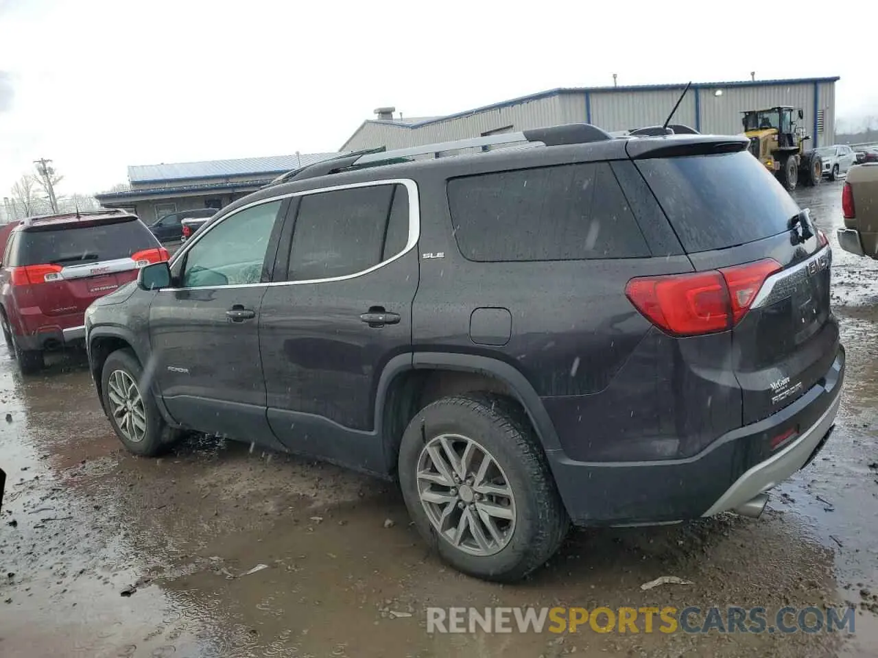 2 Photograph of a damaged car 1GKKNSLS6KZ151026 GMC ACADIA 2019