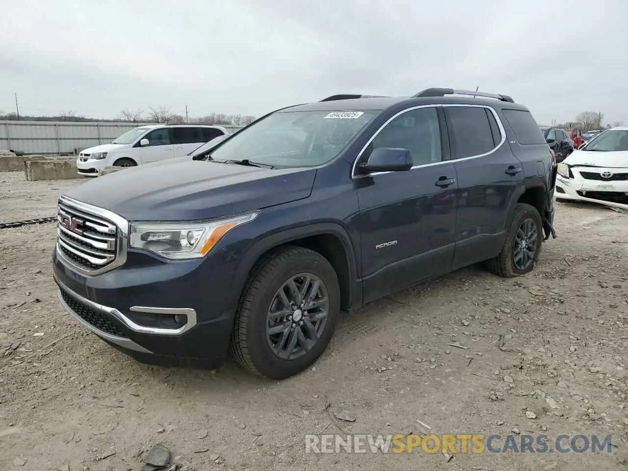 1 Photograph of a damaged car 1GKKNULS0KZ139787 GMC ACADIA 2019