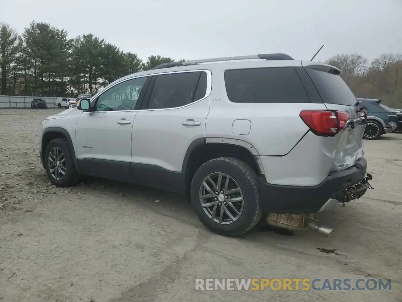 2 Photograph of a damaged car 1GKKNULS1KZ253426 GMC ACADIA 2019