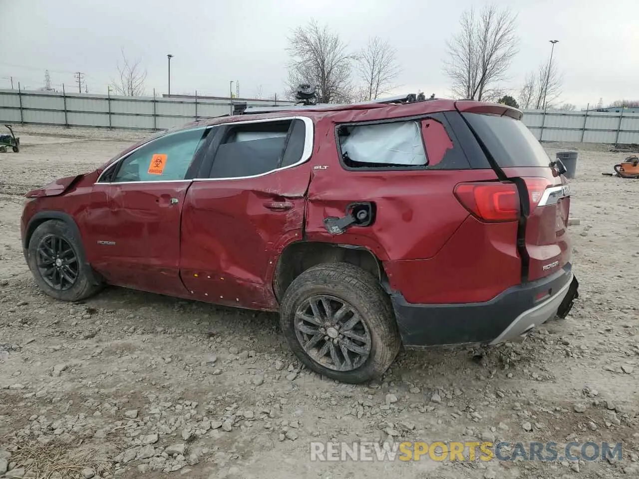 2 Фотография поврежденного автомобиля 1GKKNULS6KZ217005 GMC ACADIA 2019