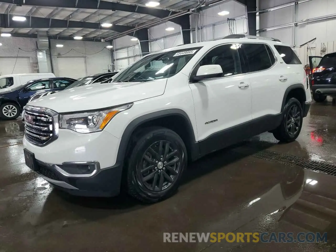 1 Photograph of a damaged car 1GKKNULS9KZ235370 GMC ACADIA 2019