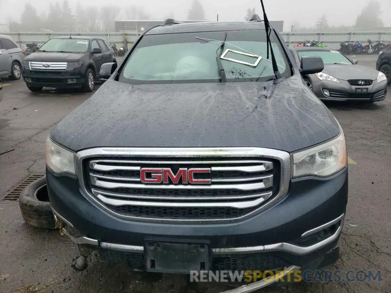 5 Фотография поврежденного автомобиля 1GKKNULSXKZ130692 GMC ACADIA 2019